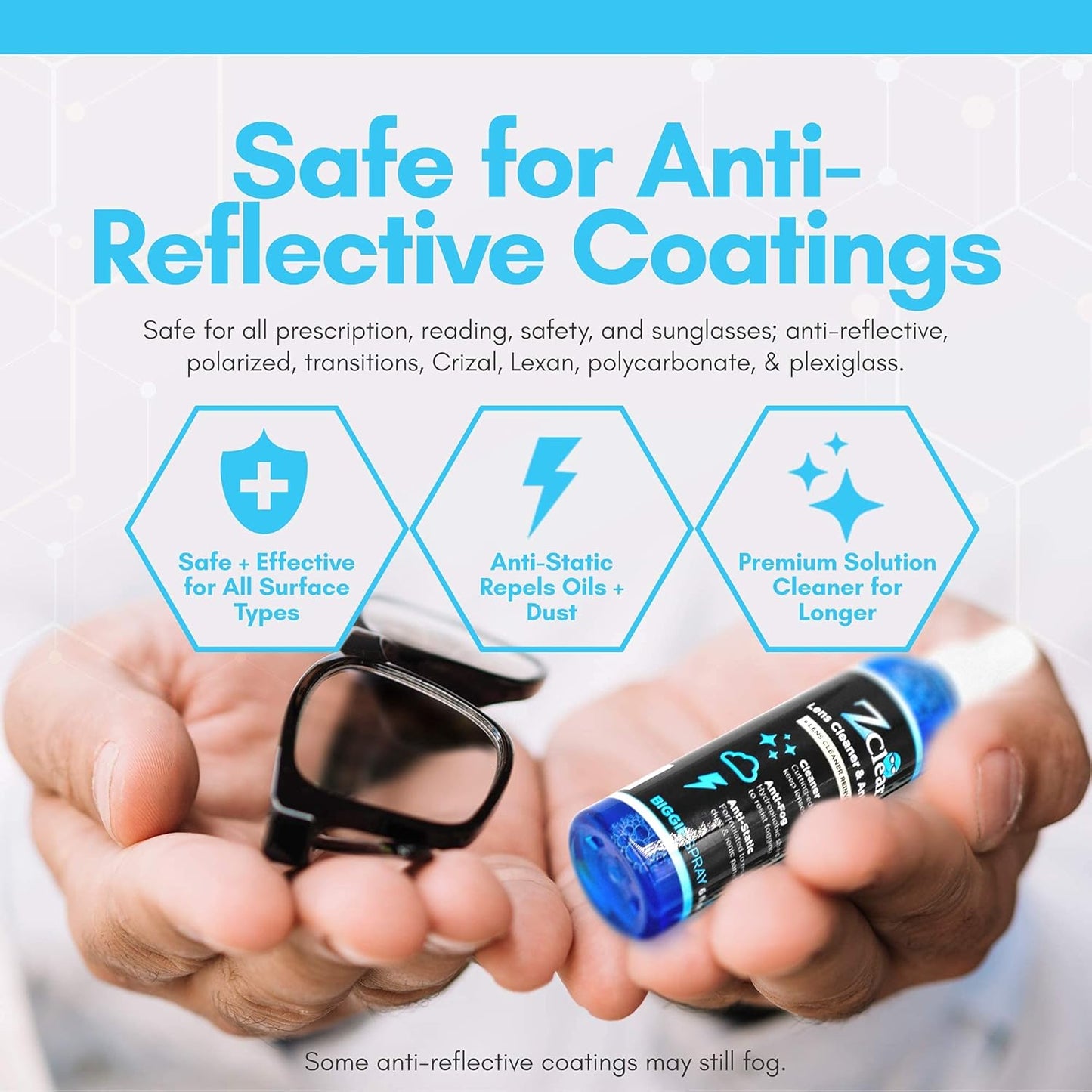 LIQUIDO ANTI EMPAÑANTE DE  VIDRIOS
