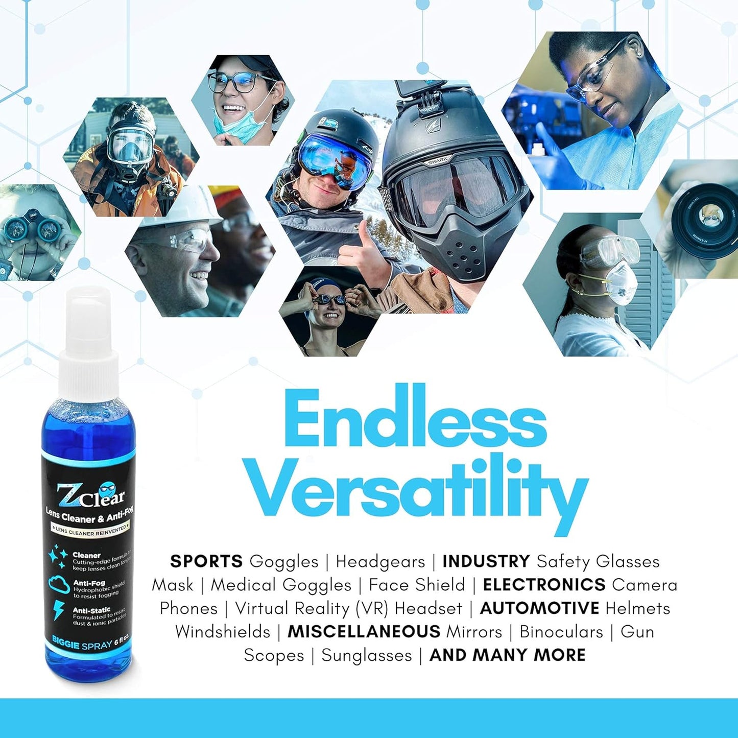LIQUIDO ANTI EMPAÑANTE DE  VIDRIOS