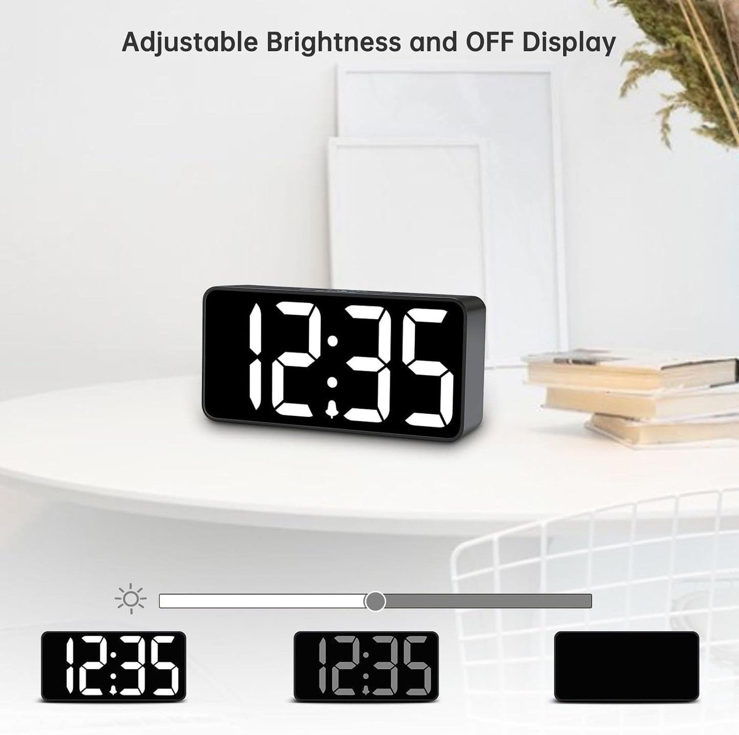 RELOJ DIGITAL LED DESPERTADOR