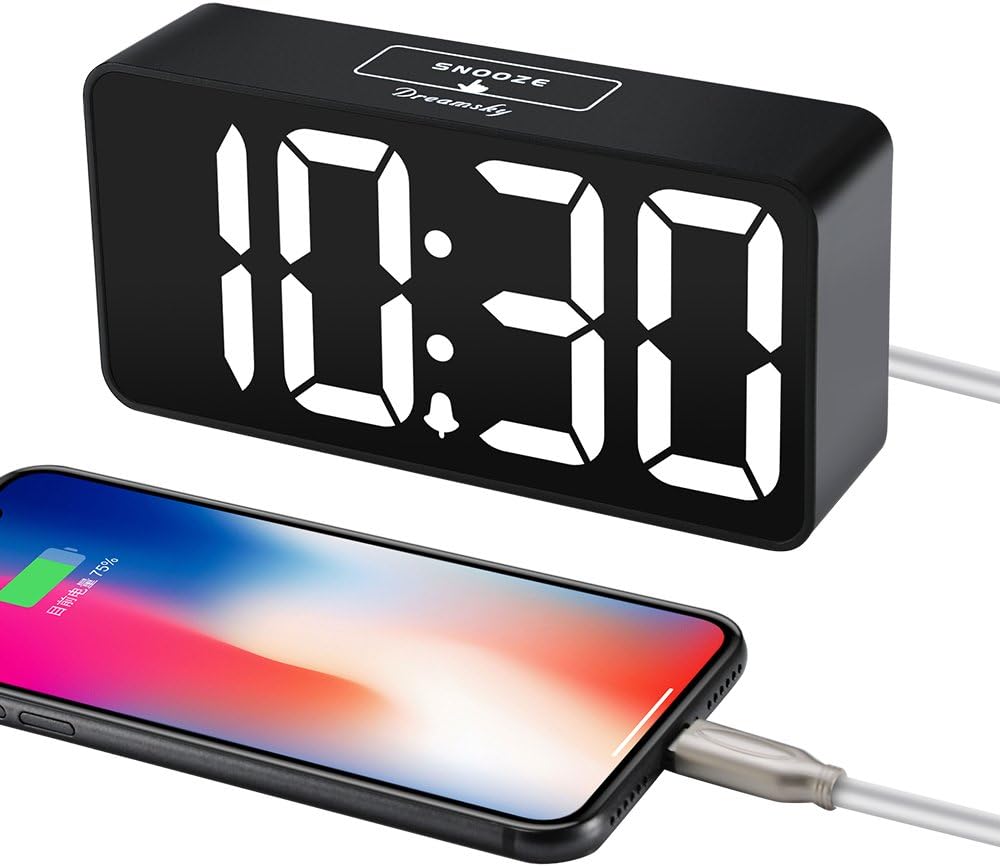 RELOJ DIGITAL LED DESPERTADOR