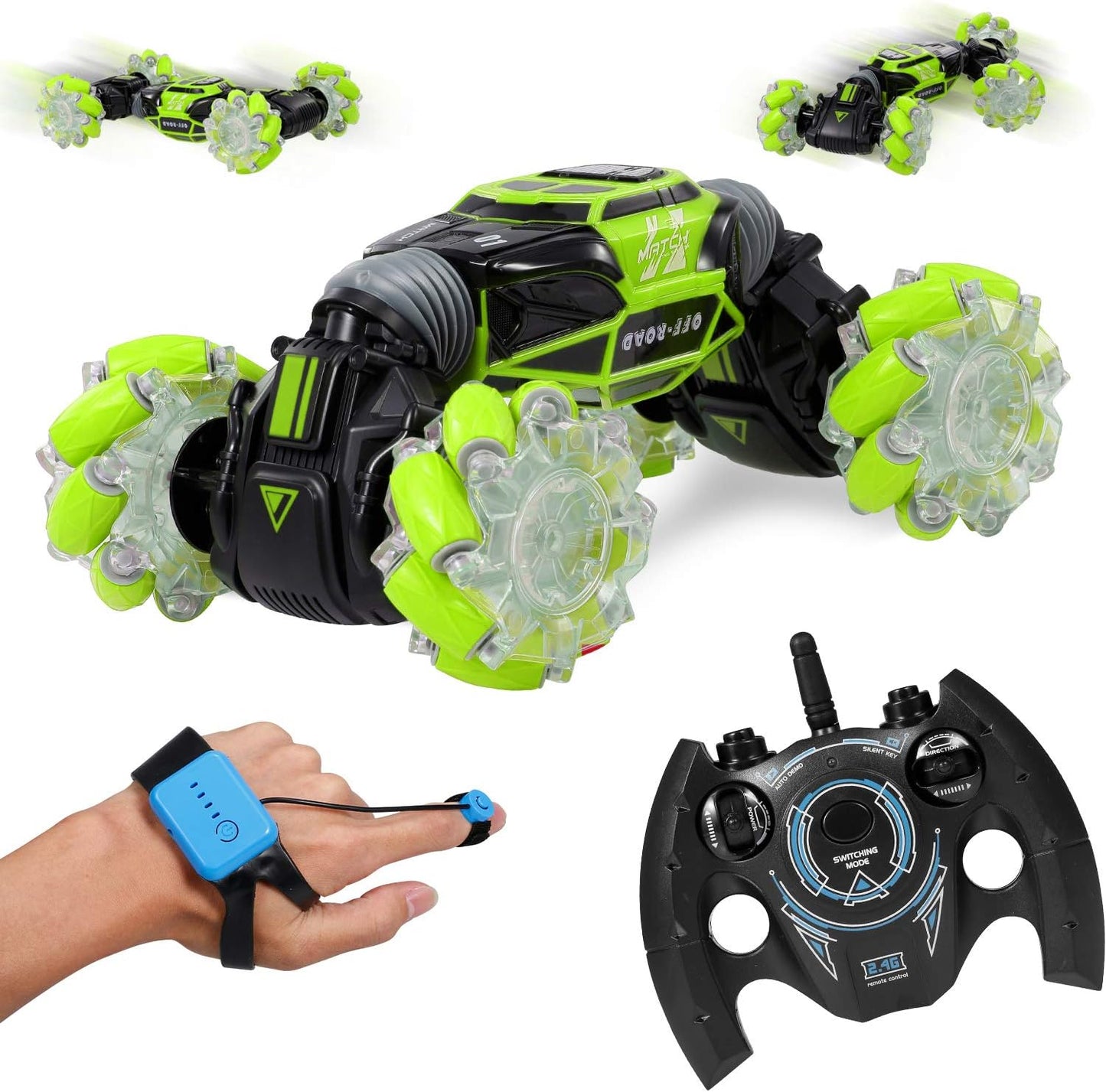 CARRO CON CONTROL SENSORIAL STUNT CAR
