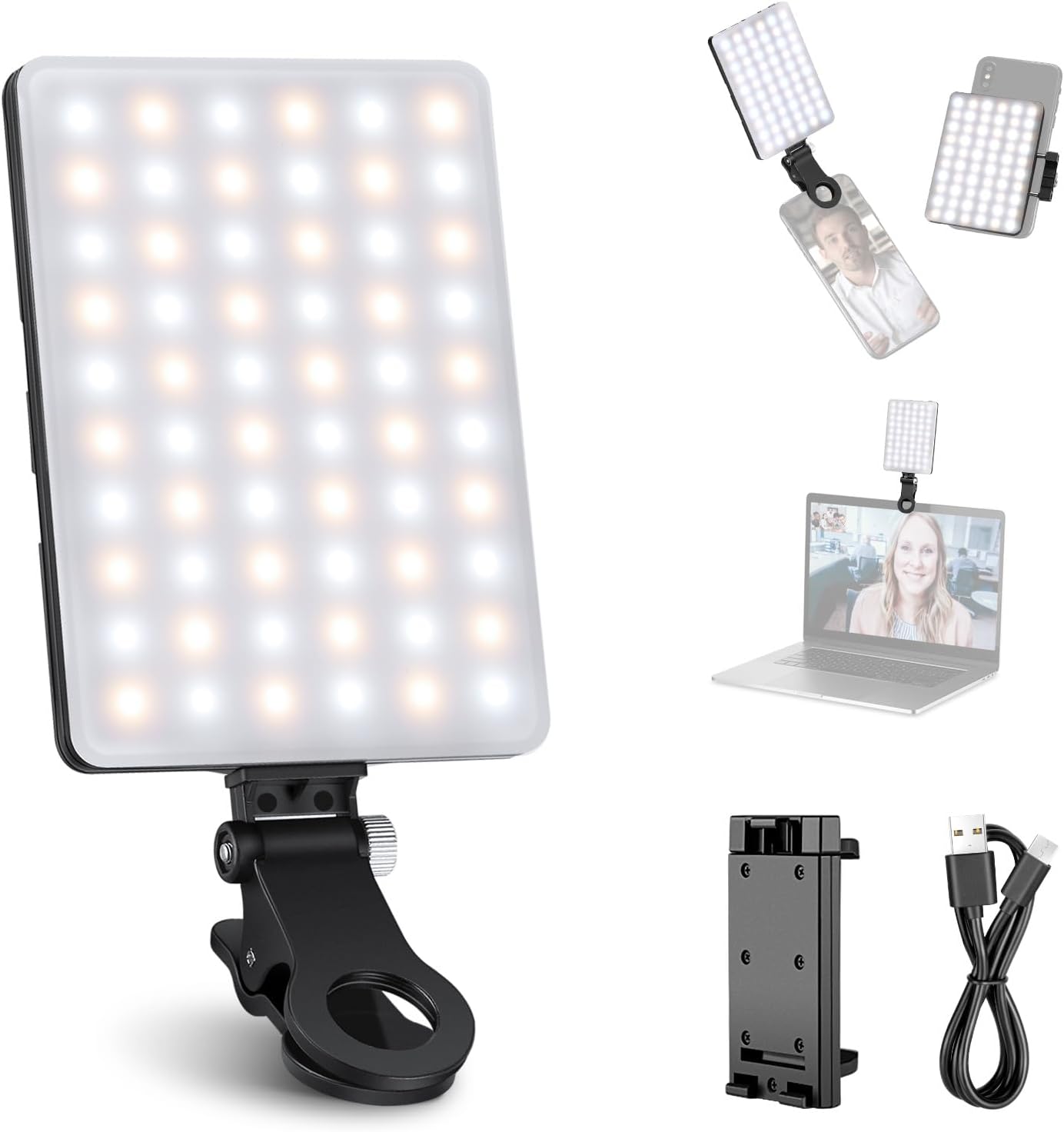 S - CLIP LUZ SELFIE PINZA