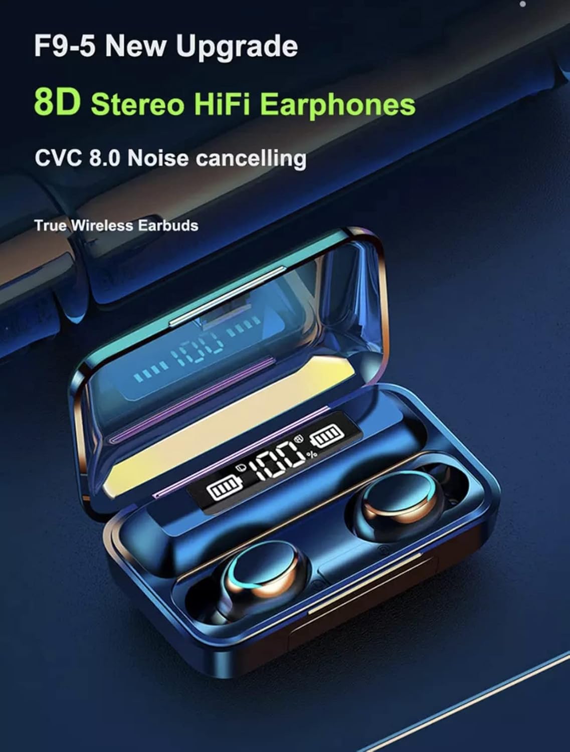 Audifonos power bank F9