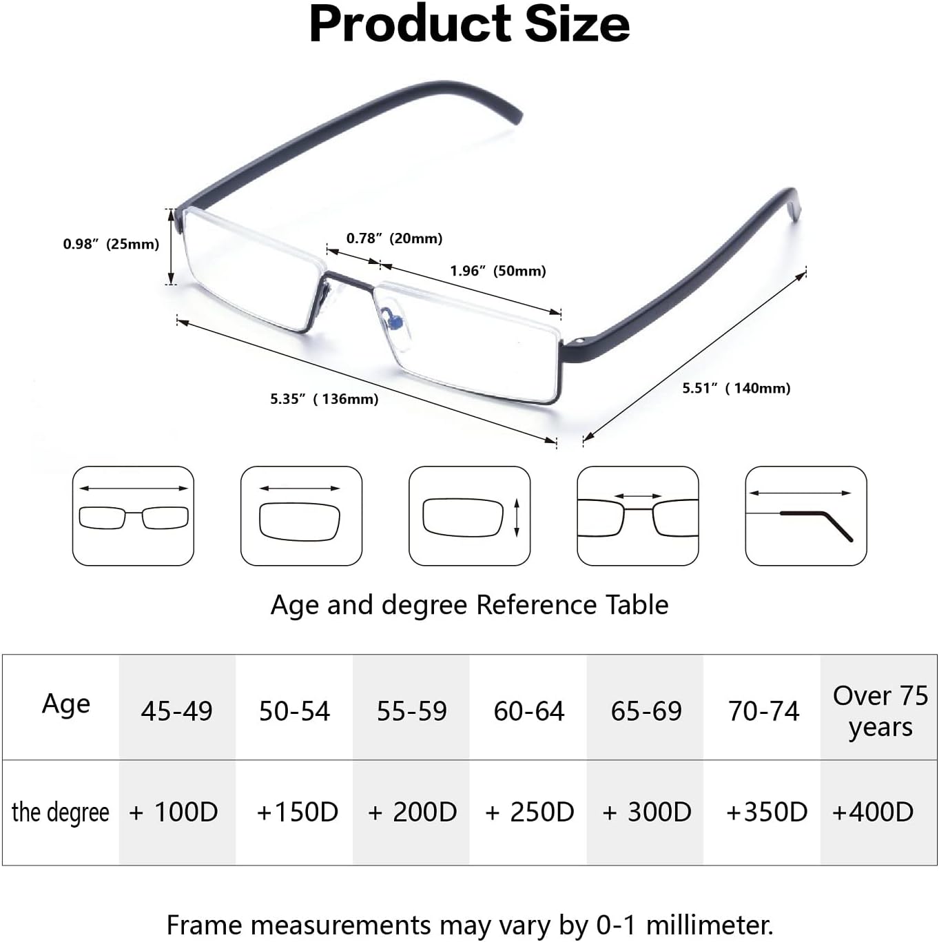 Combo de 2 Unidades de Lentes TR90
