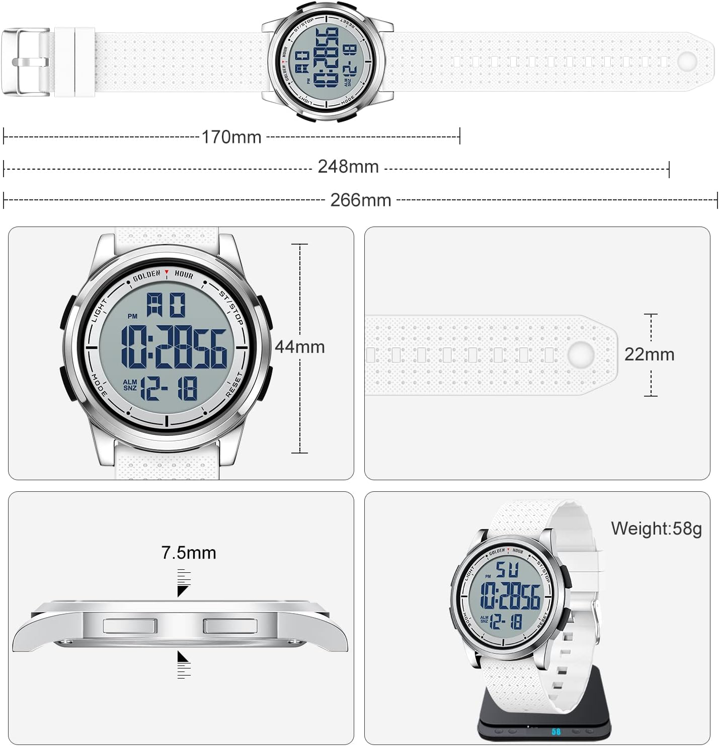 RELOJ SMARTWATCH Z89 PRO MAX GRIS