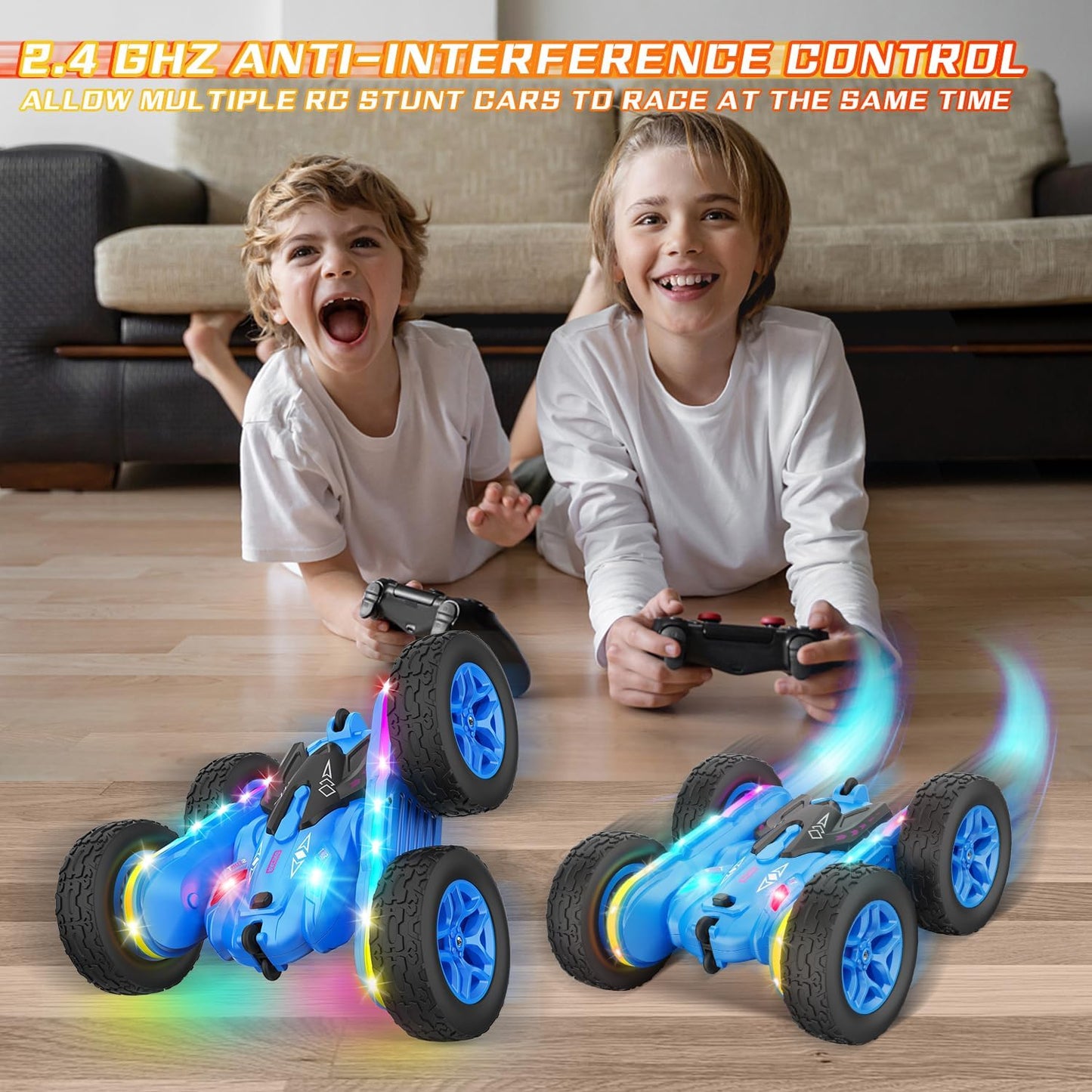 SPIN STUN CAR CONTROL REMOTO MULTICOLOR