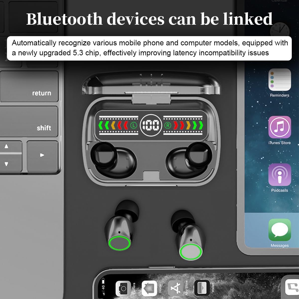 AUDIFONO BLUETOOTH M100