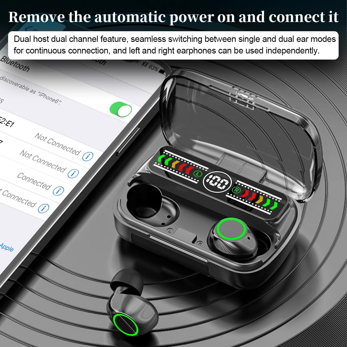 AUDIFONO BLUETOOTH M100
