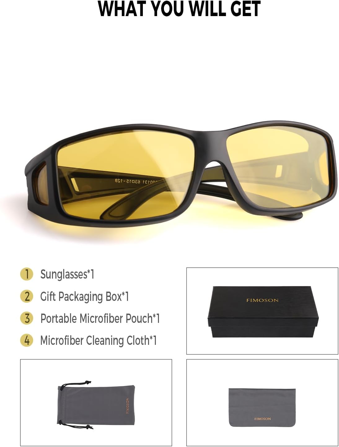 Gafas 2 en 1 Vision Nocturna HD