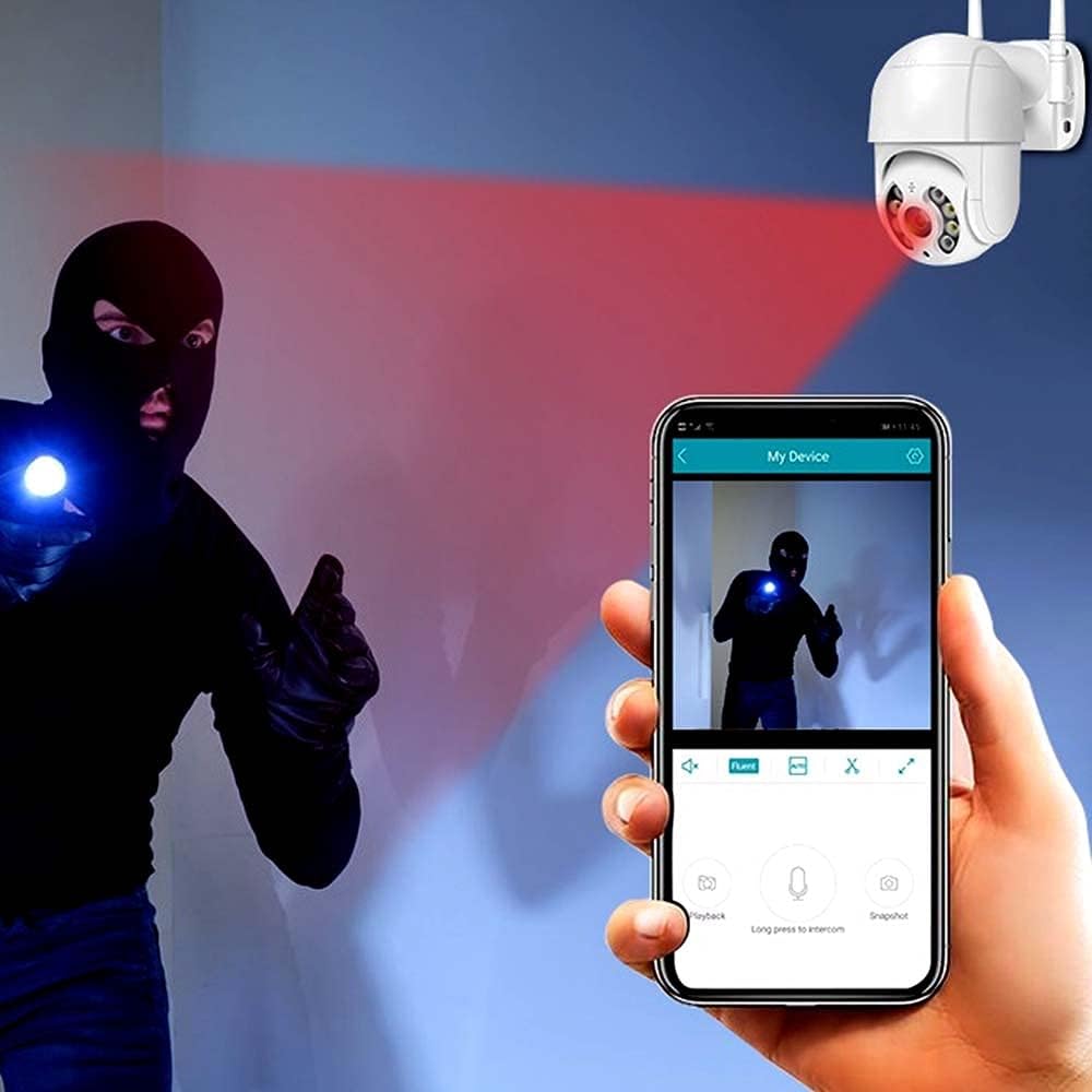 CAMARA EXTERIORES IP WIFI 1080 ROBOTICA