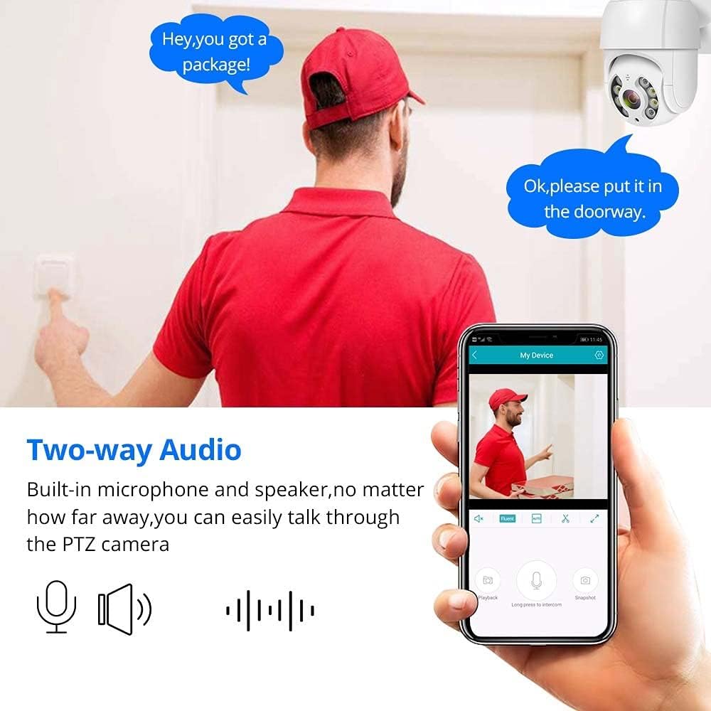 CAMARA EXTERIORES IP WIFI 1080 ROBOTICA