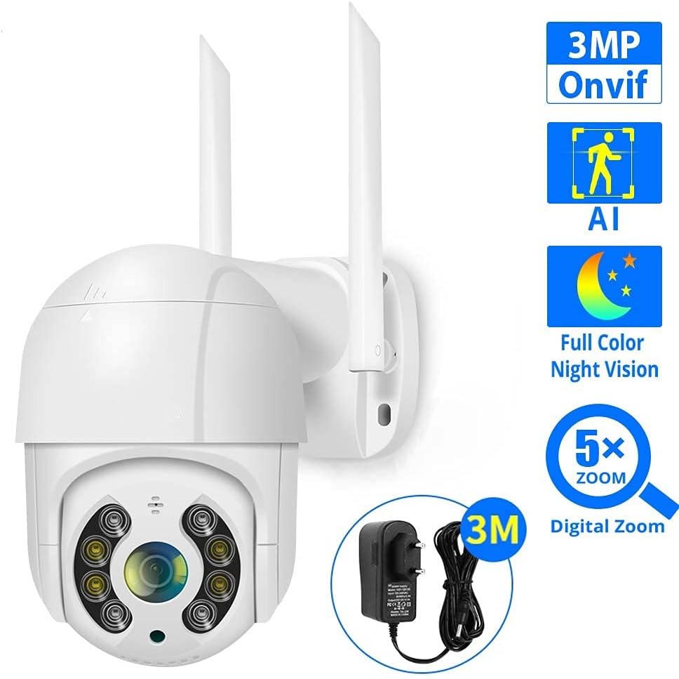 CAMARA EXTERIORES IP WIFI 1080 ROBOTICA