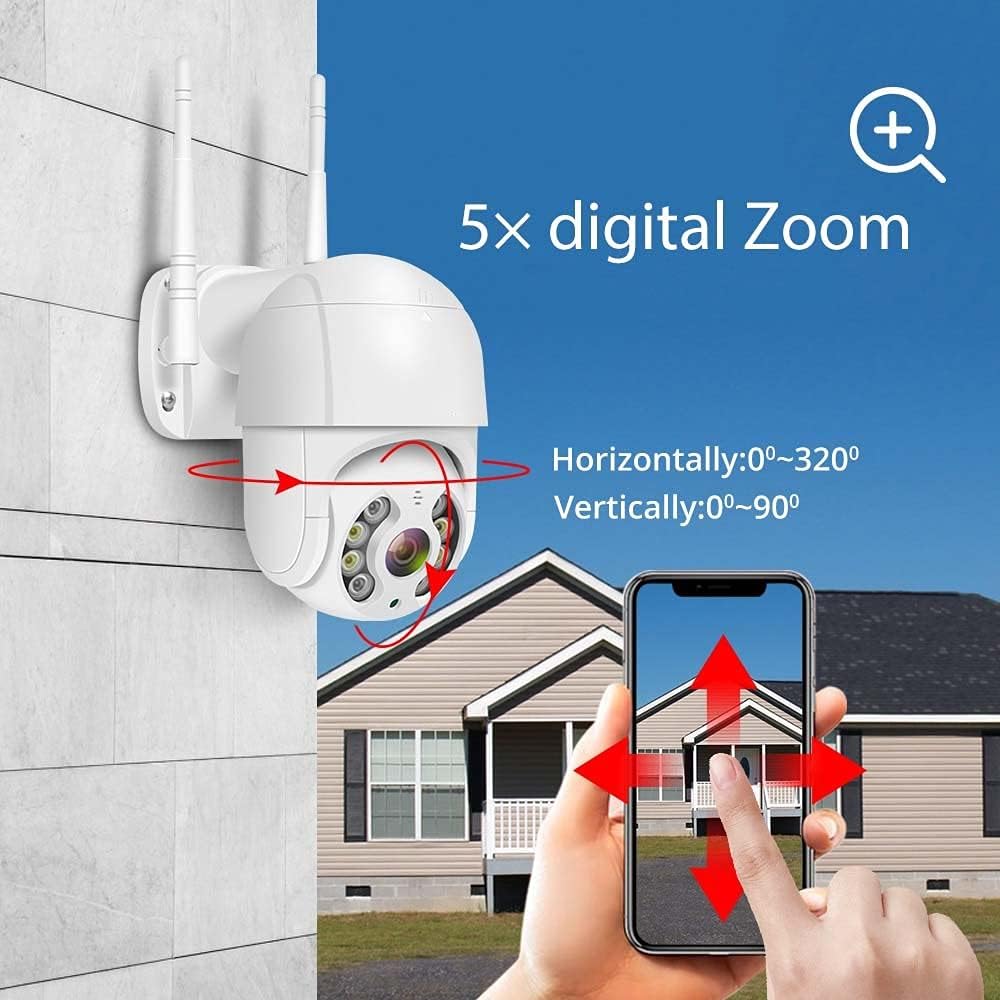CAMARA EXTERIORES IP WIFI 1080 ROBOTICA
