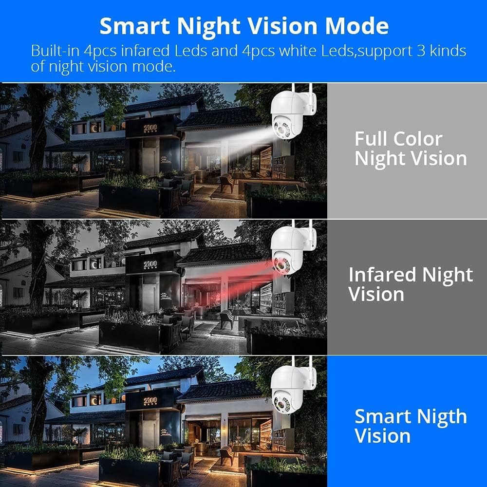CAMARA EXTERIORES IP WIFI 1080 ROBOTICA