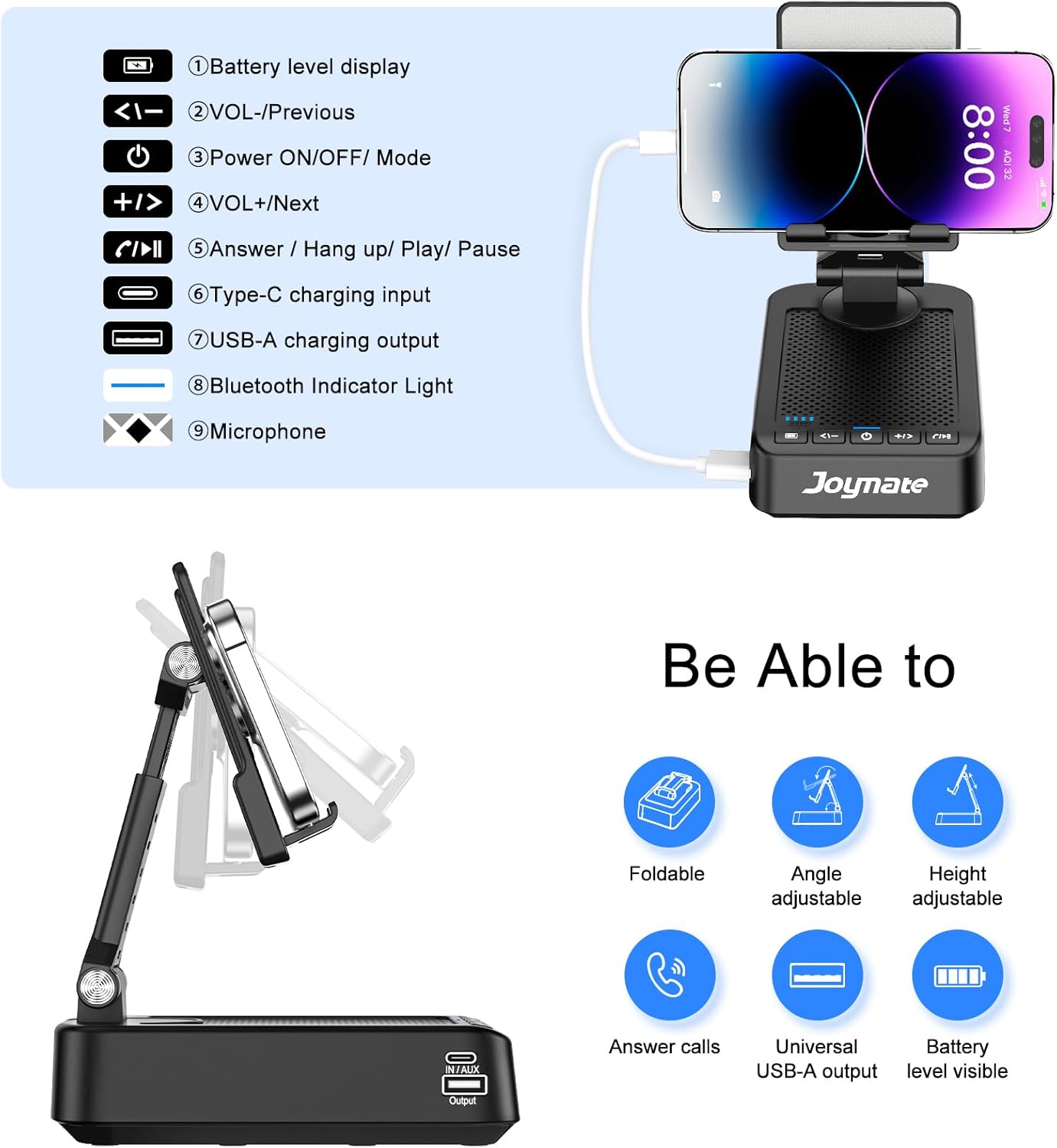 SOPORTE PARA CELULAR BT