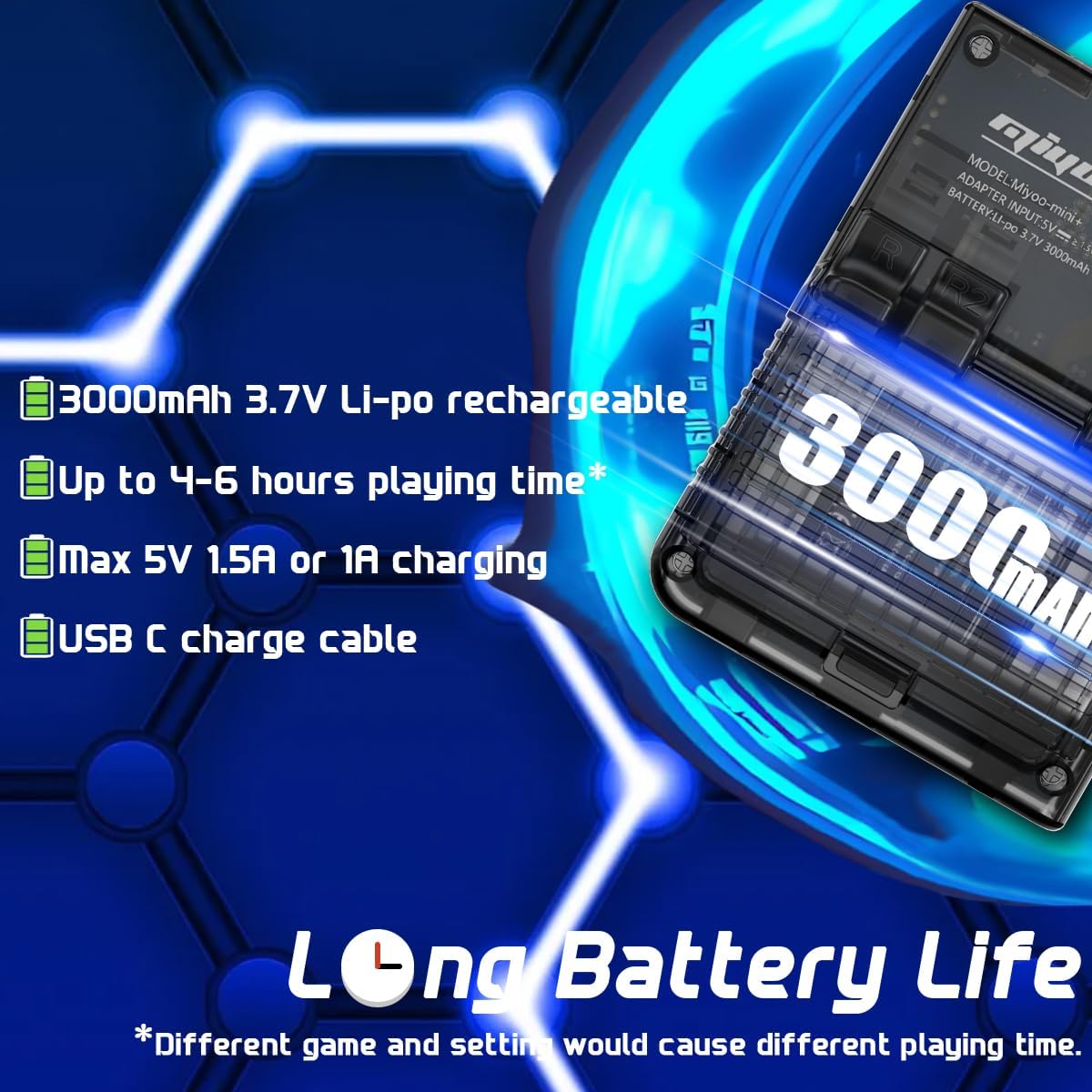 POWKIDDY V10 - 128GB - 10,000 JUEGOS
