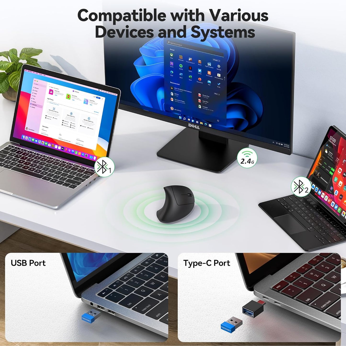 Mouse Ergonómico
