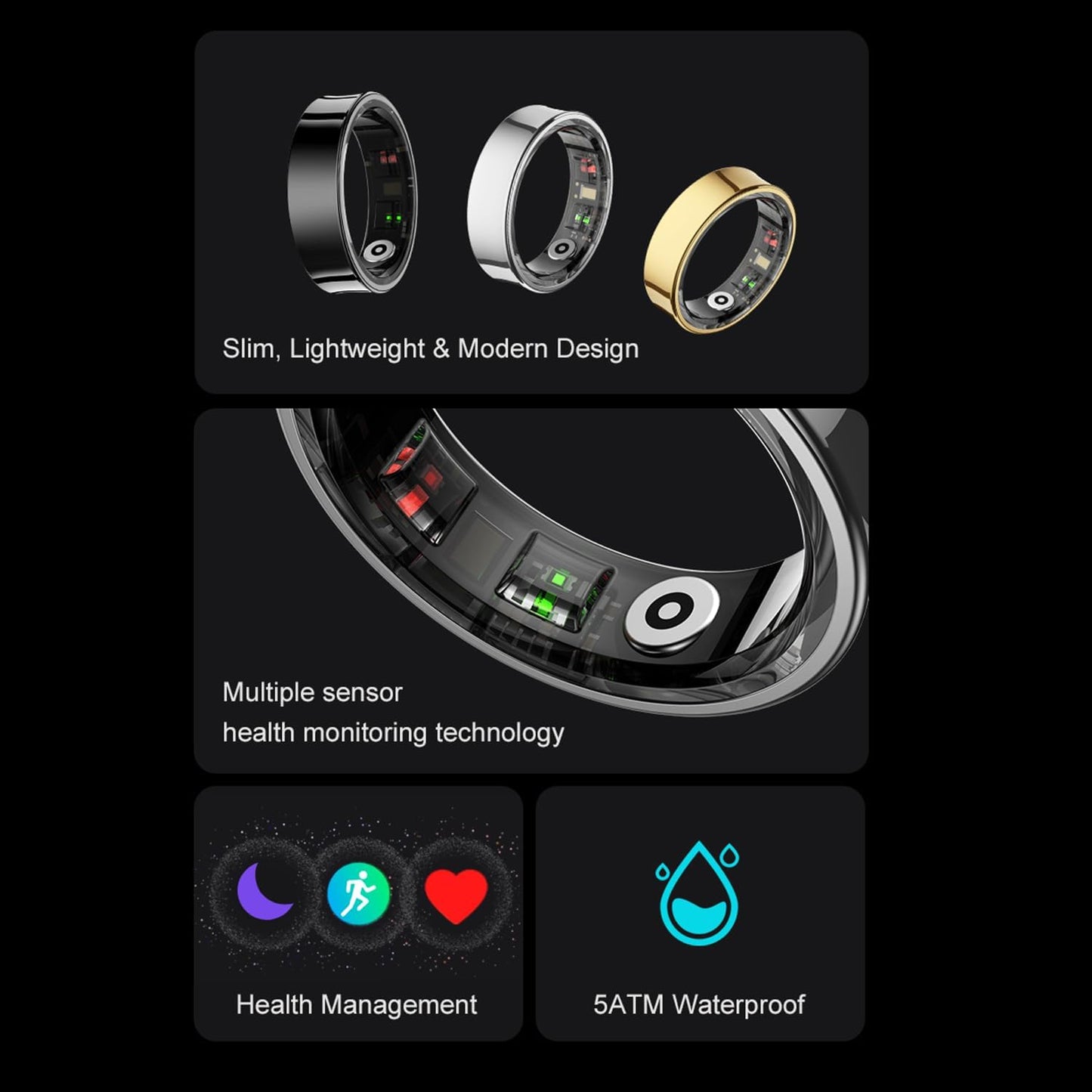 Anillo Inteligente - Smart Ring 2024
