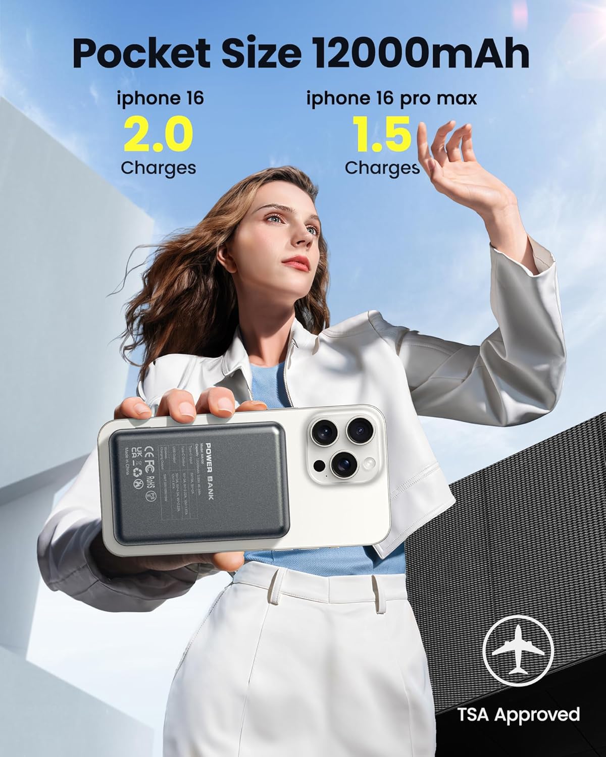 Power Bank Magnetic DP - B35