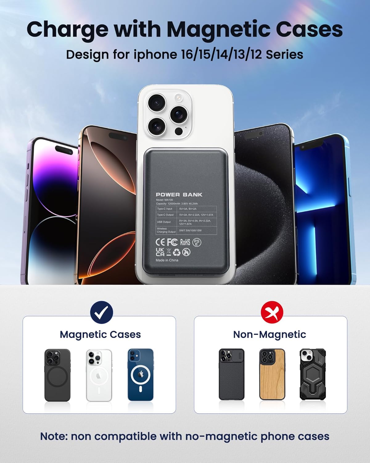 Power Bank Magnetic DP - B35