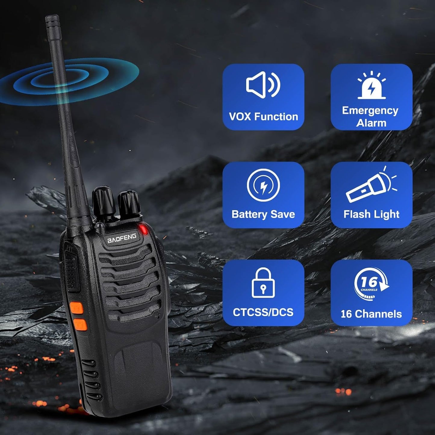 WALKIE TALKIE - BAOFENG BF888S