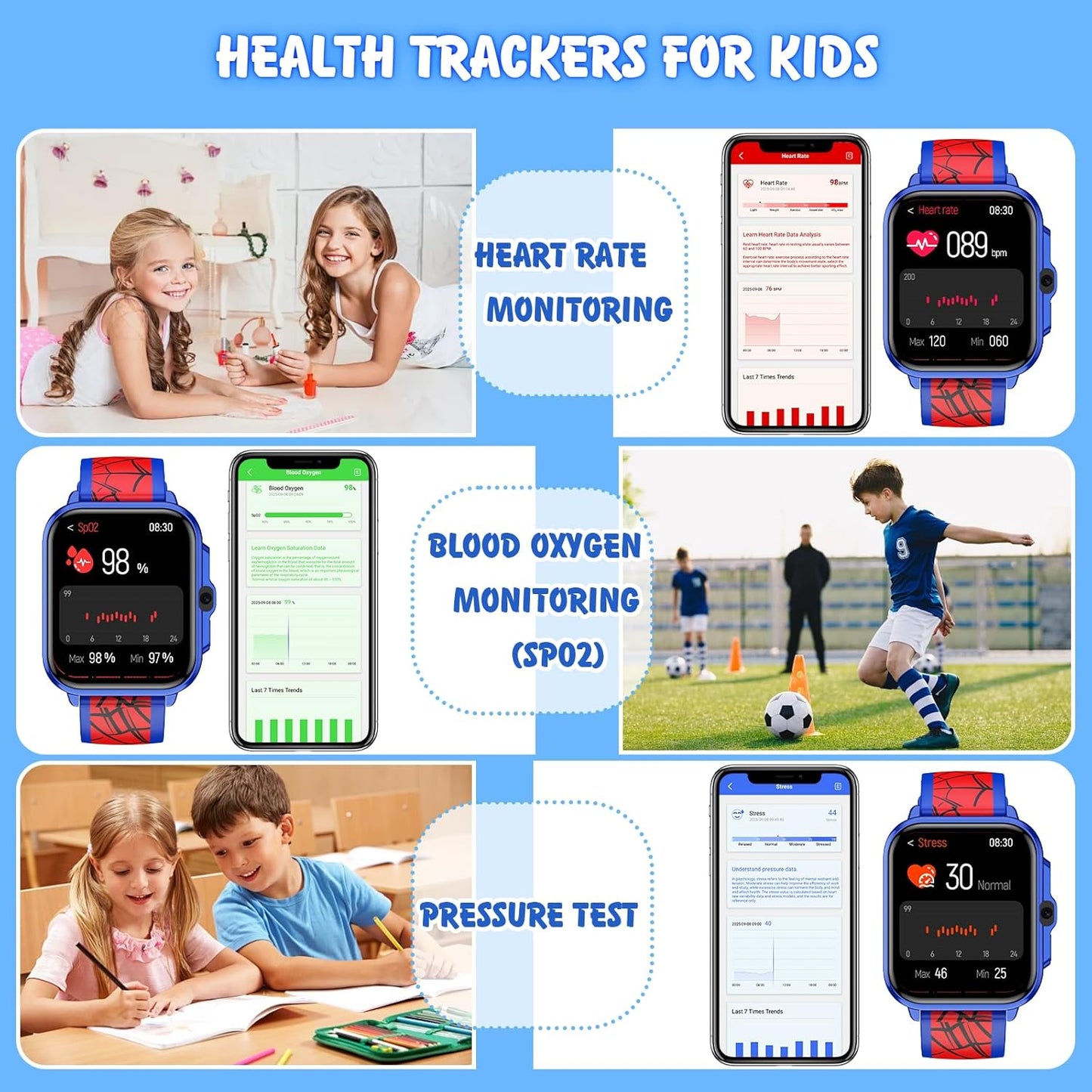 SmartWatch digital para Niños KR-911