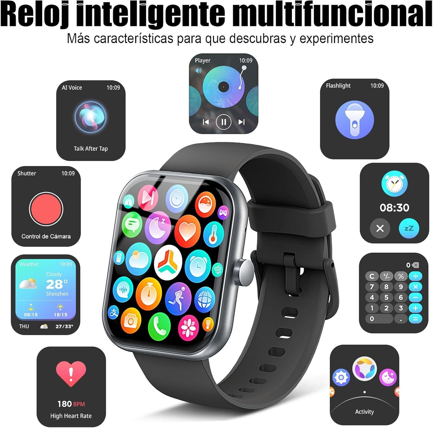 RELOJ INTELIGENTE HT5 PLUS