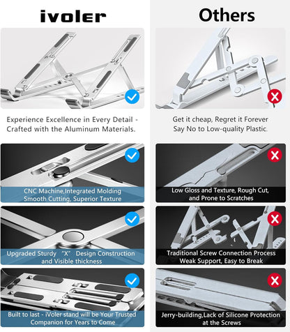 SOPORTE DE LAPTOP DE ALUMINIO