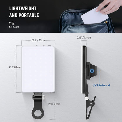 S - CLIP LUZ SELFIE PINZA