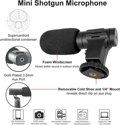 TRIPODE CON MICROFONO