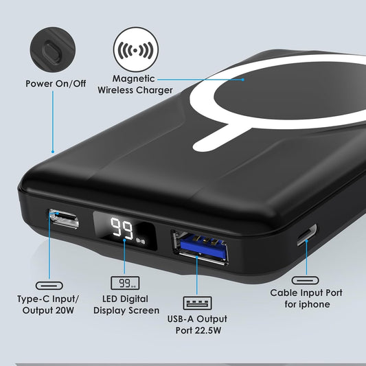 Power Bank Magnetic DP - B35