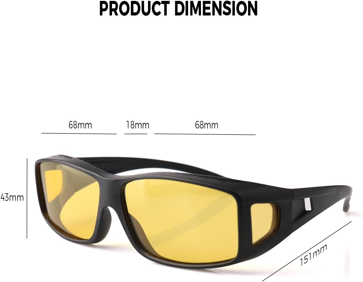 Gafas 2 en 1 Vision Nocturna HD