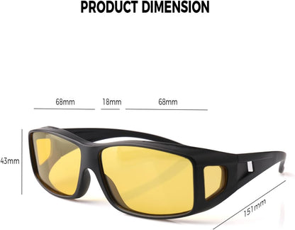 Gafas 2 en 1 Vision Nocturna HD