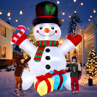 INFLABLE MUÑECO DE NIEVE 1000-1