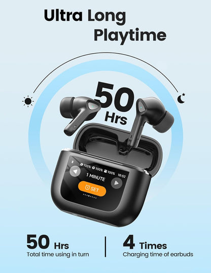 AUDIFONOS CON PANTALLA DIGITAL