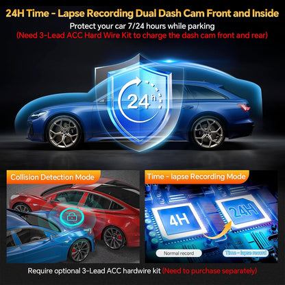 CAMARA DE AUTO TRIPLE T717