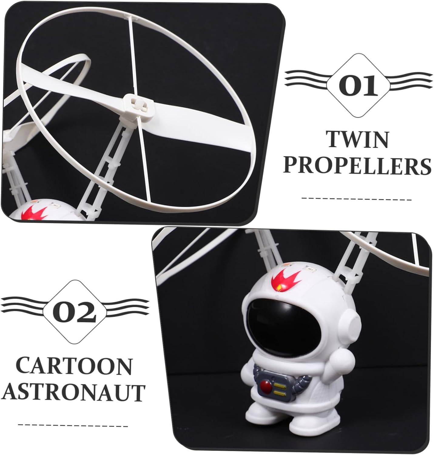 Astronauta Volador Blanco
