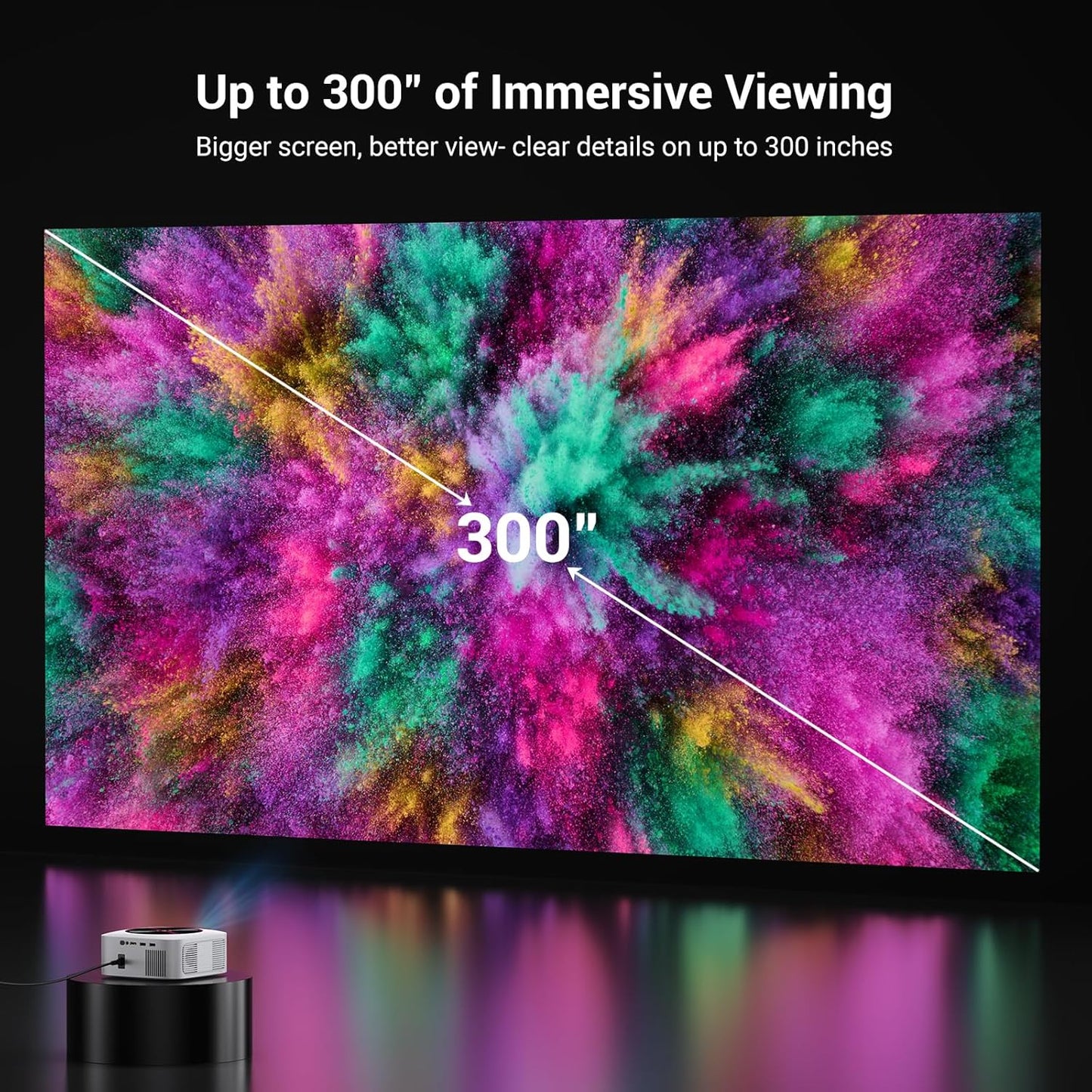 5000 LUMENES PROYECTOR ANDROID