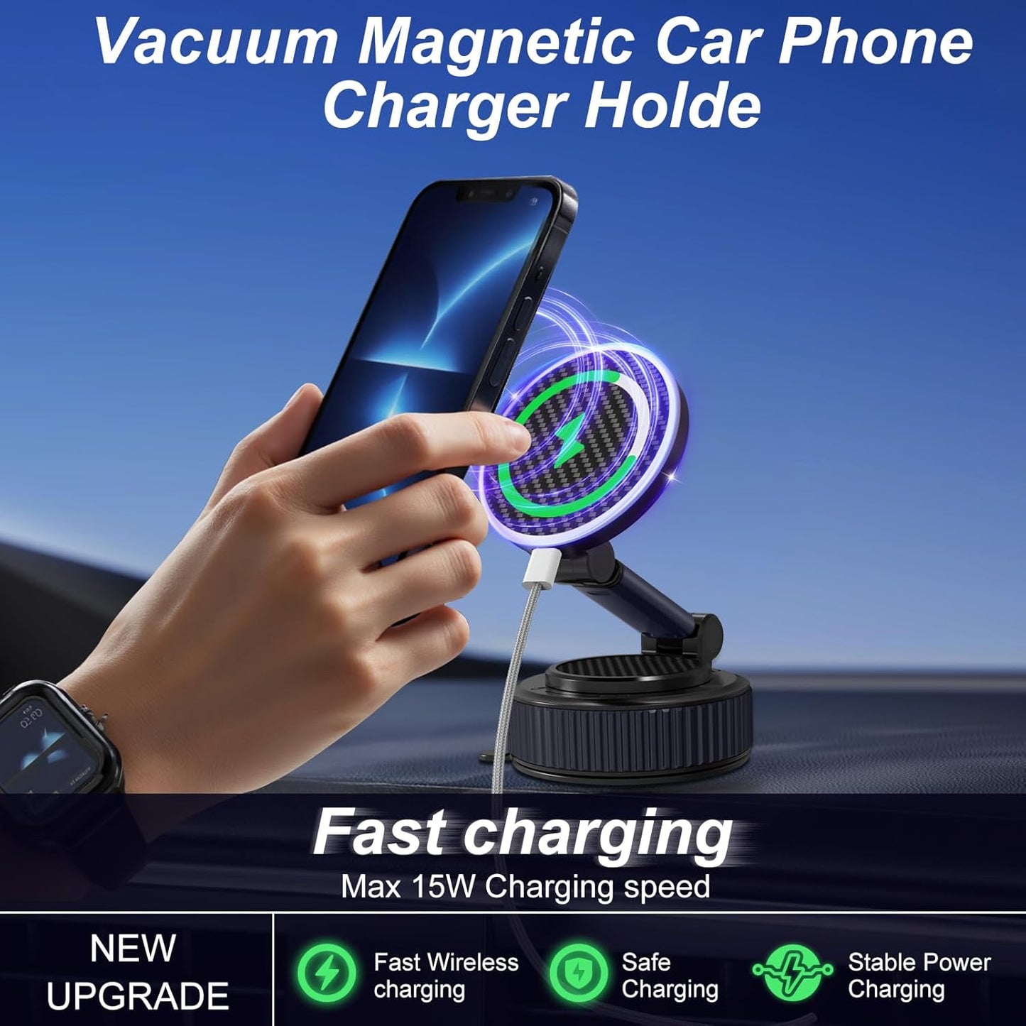 SOPORTE CELULAR PARA RETROVISOR 360 GANC