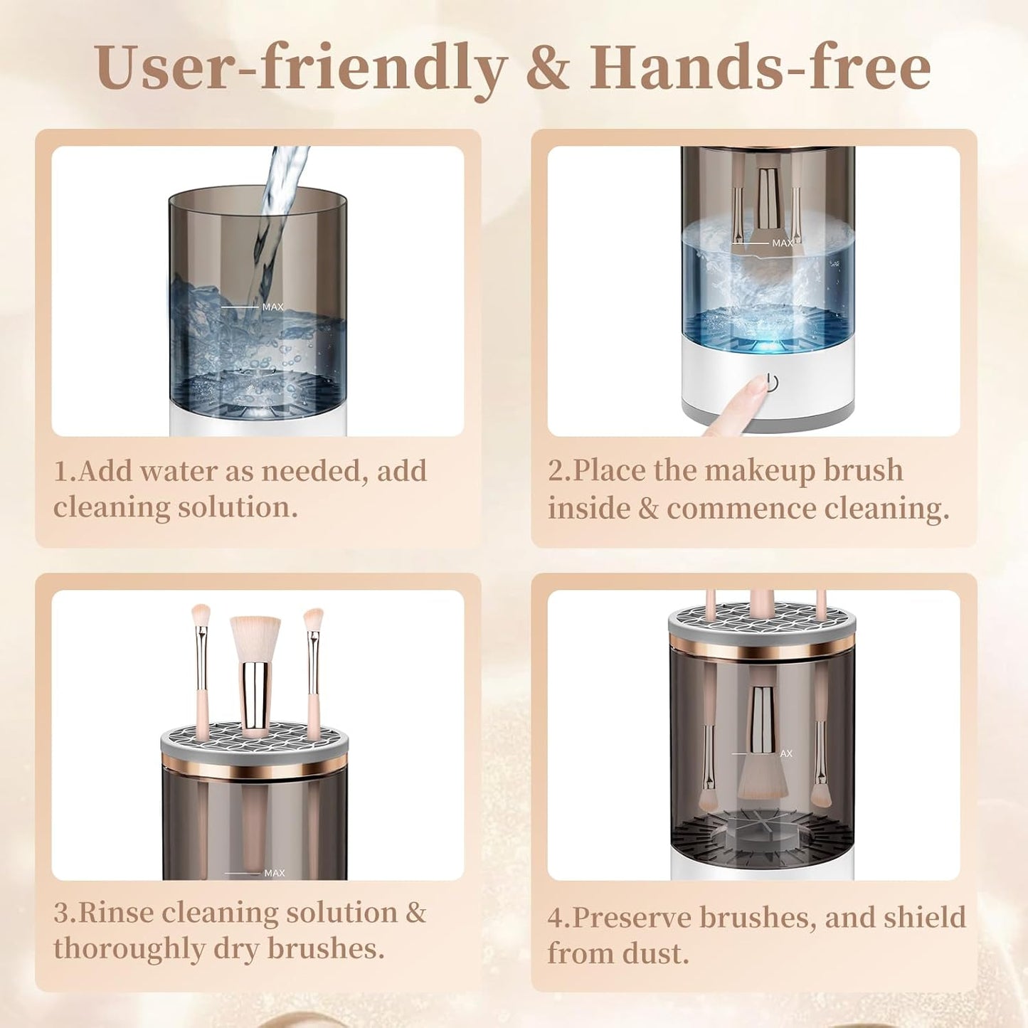 LIMPIADOR DE BROCHAS ELECTRICO